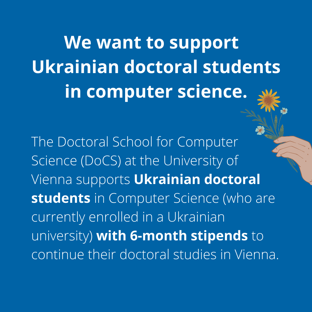 Support for Ukrainian doctoral students in CS